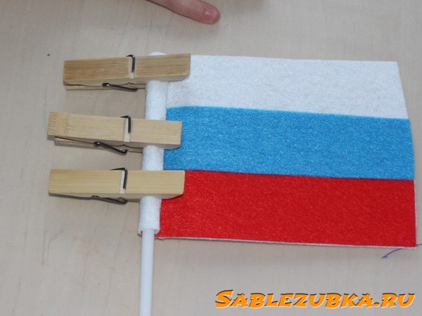 Флаг россии поделки детей